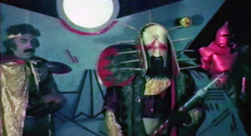 El hechicero malvado del film, que quiere destruir la Tierra, pero no puede porque un escudo de moléculas cerebrales con la forma de la Estrella de la Muerte se lo impide.